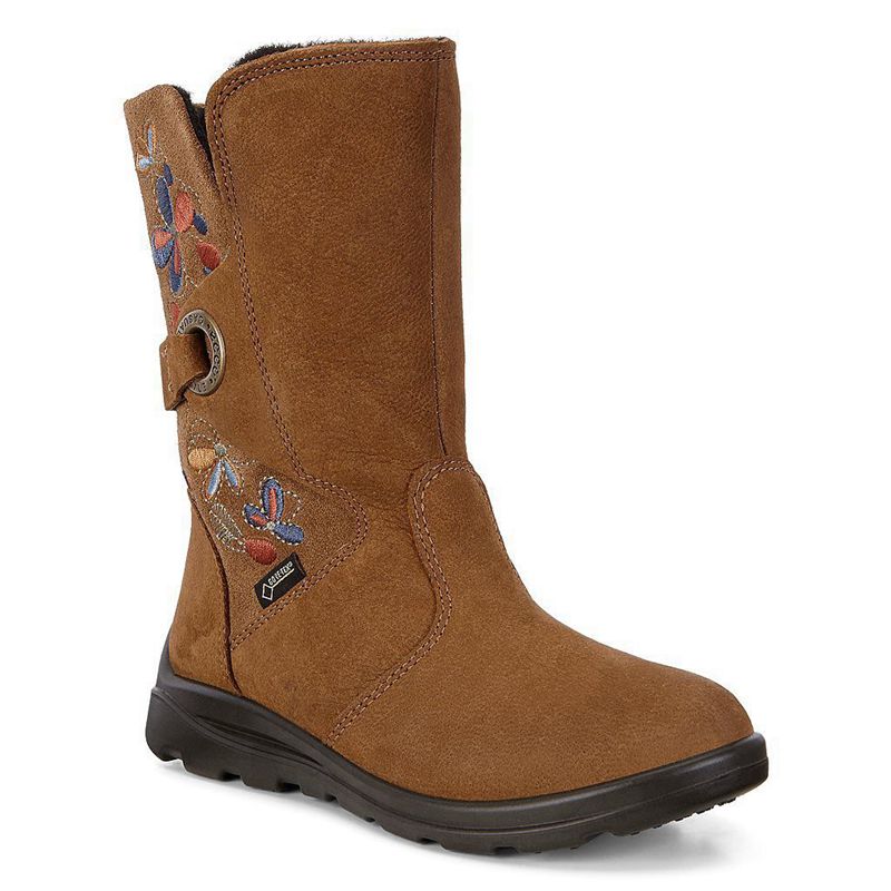 Botas Ecco Janni Para Niños,Marrones,860931-WZR